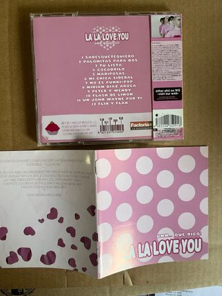 LA LA LOVE YOU CD UMM.. QUE RICO RAREZA TOTAL