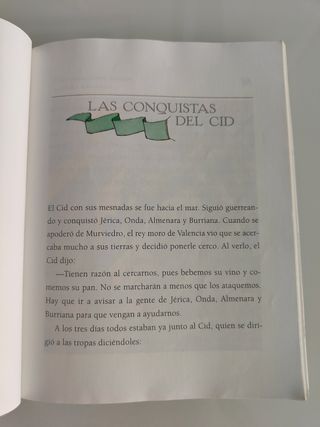 El Cid contado a los niños Edebé