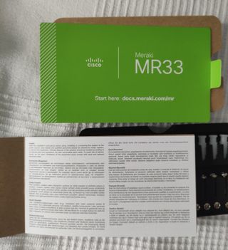 Cisco Meraki MR33 punto de acceso