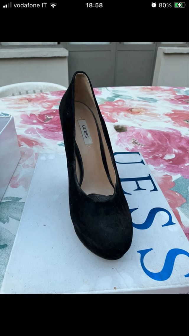 Scarpe con zeppa intera