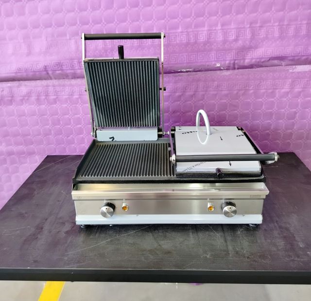 🏮TA∥ Grill Eléctrico Doble Ind. 54 cm