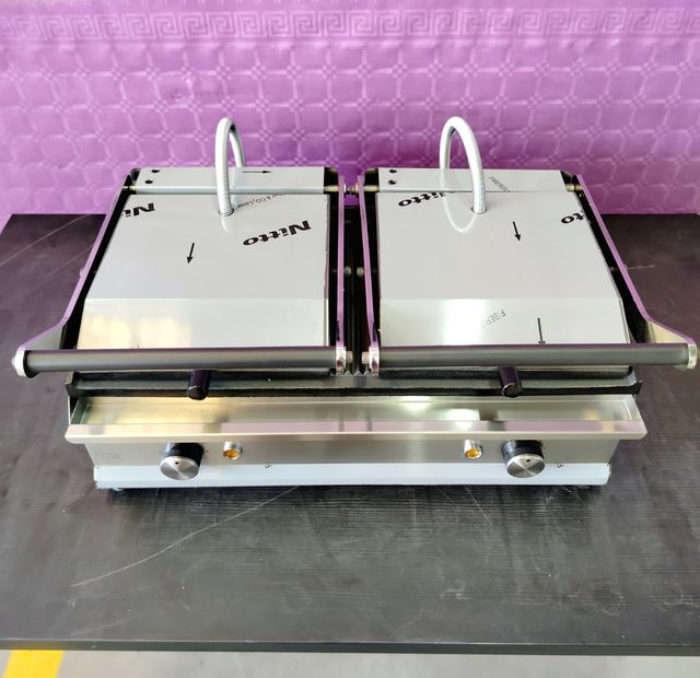 🏮TA∥ Grill Eléctrico Doble Ind. 54 cm