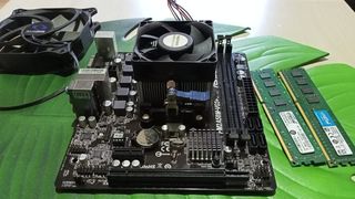 Placa base + procesador + ram