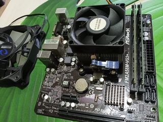 Placa base + procesador + ram