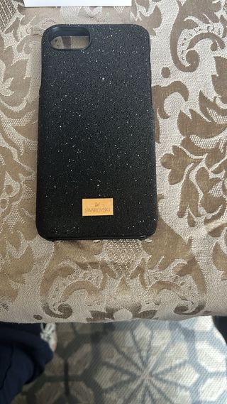 Funda móvil negra swarovski iPhone 6 o 6s