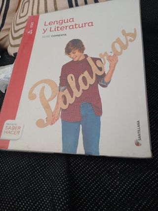Libro lengua y literatura  4 eso