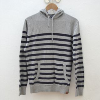 Jersey punto sudadera capucha rayas hombre talla L