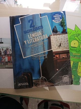 Libro de Lengua y literatura Segundo Bachillerato