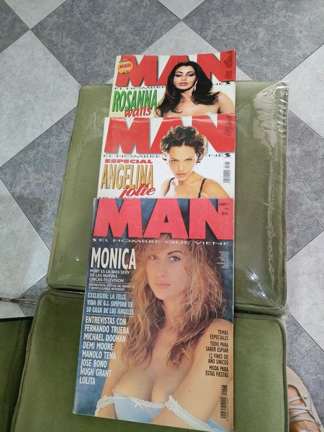 REVISTAS MAN 1993 Y 2001