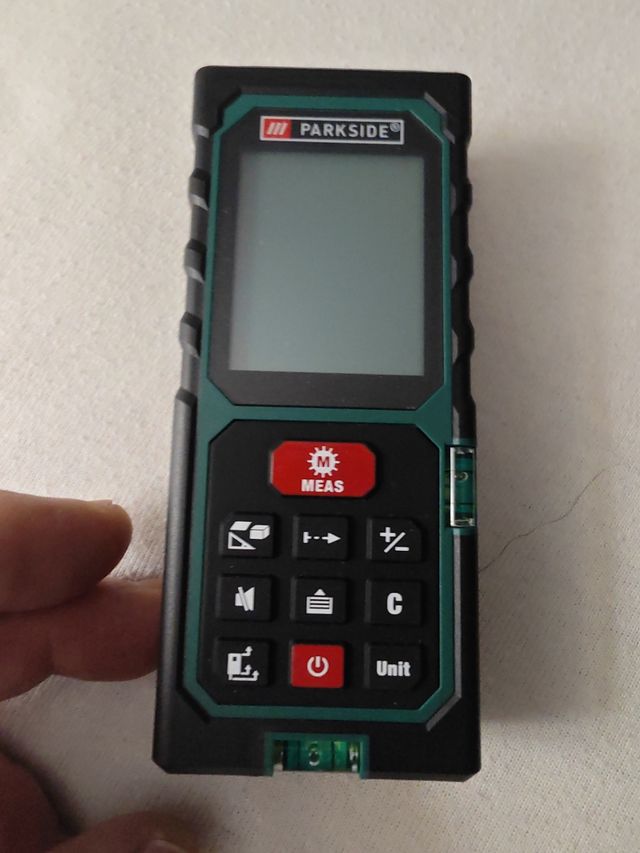 Medidor laser parkside multifunción
