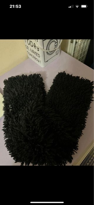 Bufanda pañuelo negro bershka