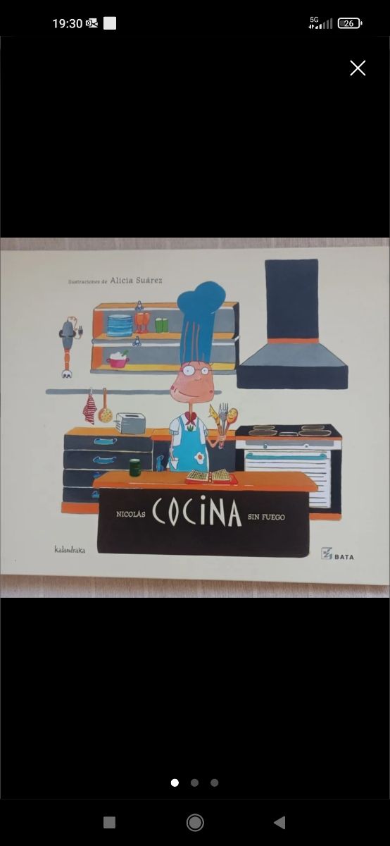 Nicolás cocina sin fuego