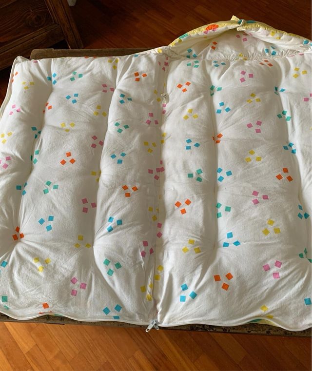 Sacco porta bebé in piumino