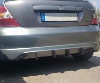 Aletas difusor paragolpes honda ep