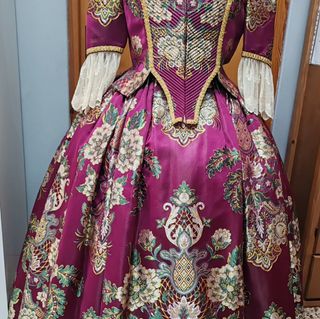 Traje fallera siglo 