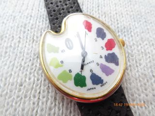 Reloj de cuarzo estilo Salvador Dalí, unisex