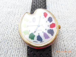 Reloj de cuarzo estilo Salvador Dalí, unisex