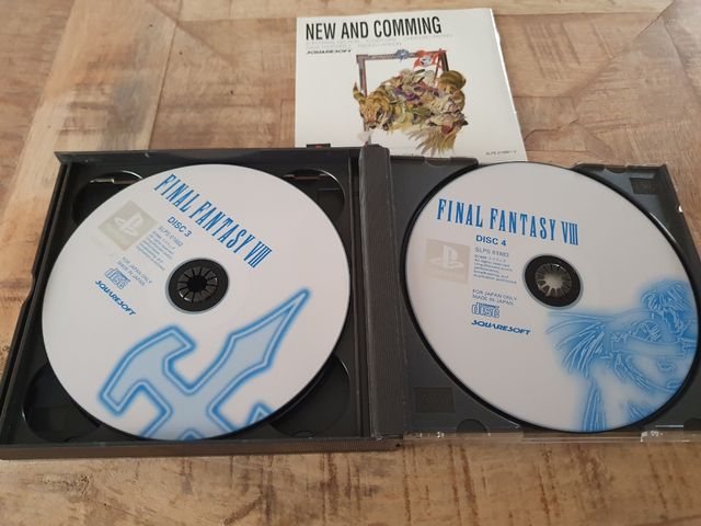 Final Fantasy VIII PlayStation 1 Japón