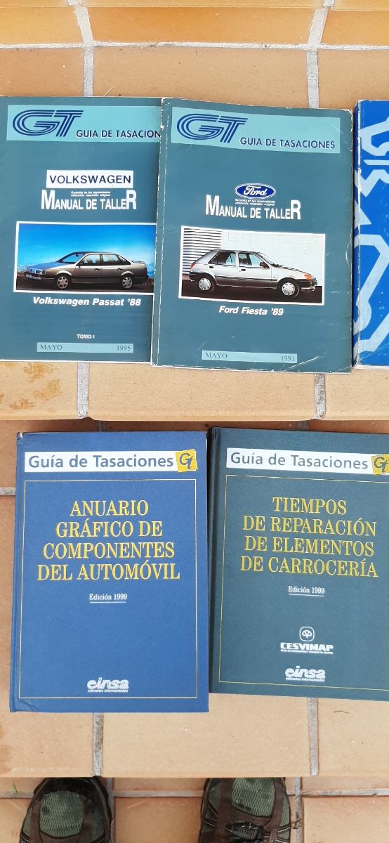Libros coche manual taller años 90