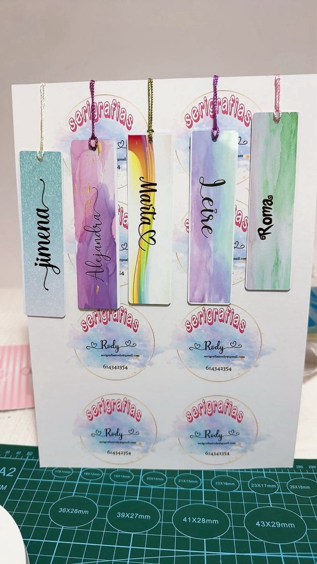 Marca paginas personalizadas