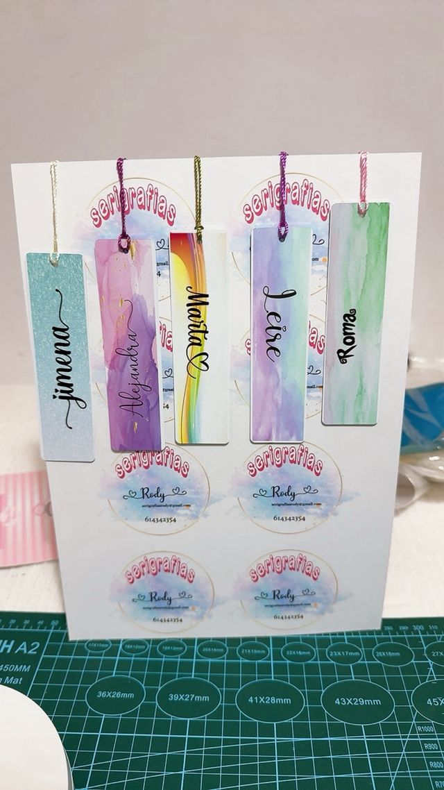 Marca paginas personalizadas