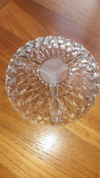 Piatto di cristallo