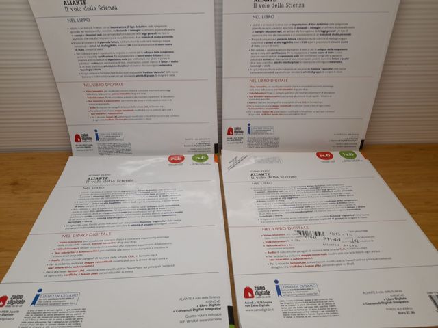 Aliante A+B+C+D Mondatori (4 pz.)