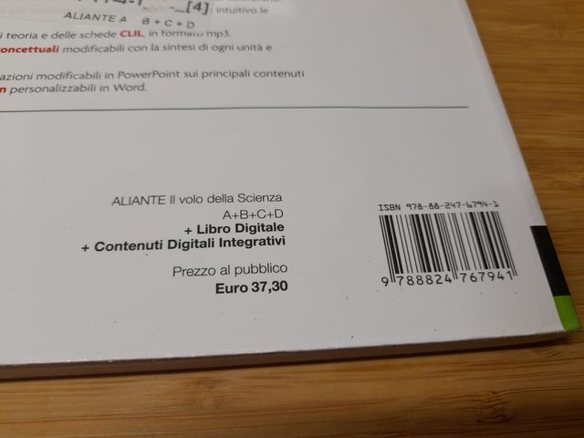 Aliante A+B+C+D Mondatori (4 pz.)