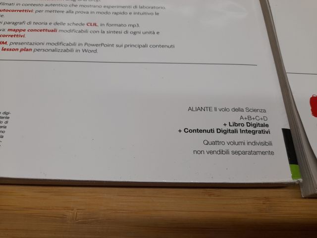 Aliante A+B+C+D Mondatori (4 pz.)