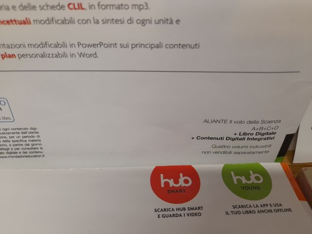 Aliante A+B+C+D Mondatori (4 pz.)