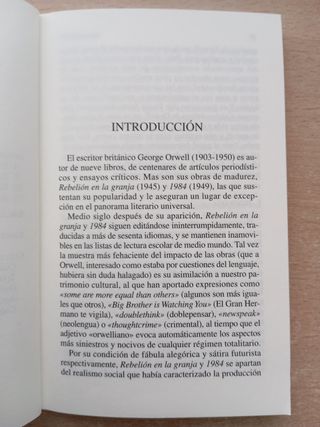 REBELIÓN EN LA GRANJA. GEORGE ORWELL.
