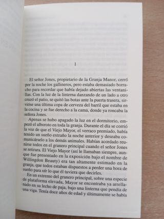 REBELIÓN EN LA GRANJA. GEORGE ORWELL.