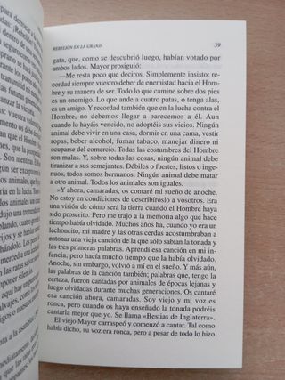 REBELIÓN EN LA GRANJA. GEORGE ORWELL.