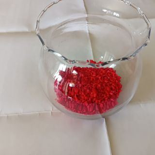 Vaso vetro trasparente 