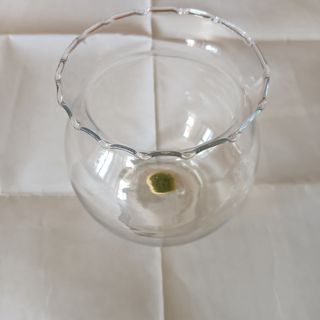 Vaso vetro trasparente 