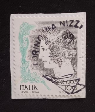 Set 9 francobolli Italia Arte