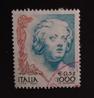 Set 9 francobolli Italia Arte