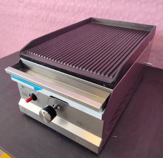 ♨️ RX - Plancha Hierro Ranurada [30 cm] Gas