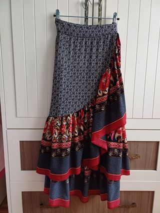 FALDA VOLANTES TALLA S