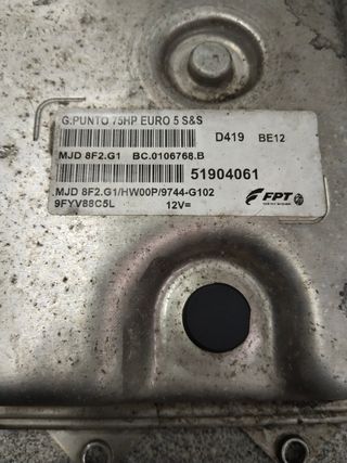Ecu Centralita Fiat 51904061 MJD8F2.G1