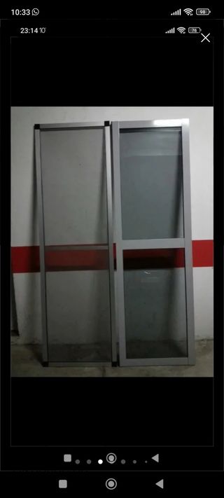 Puertas cierre aluminio 