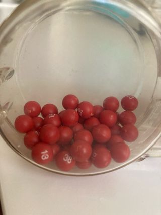 Aparato rellenar apuestas Primitiva Bonoloto