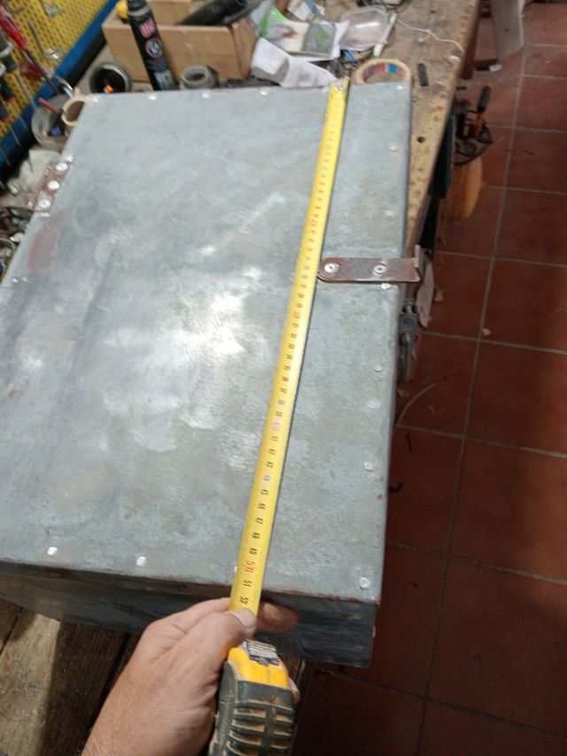 Cajón galvanizado