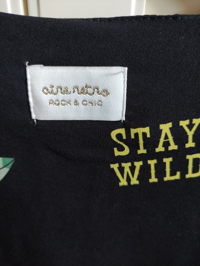 Blusa estampado de Aire Retro