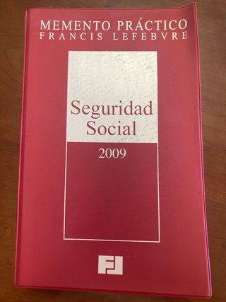 Memento Seguridad Social 2009