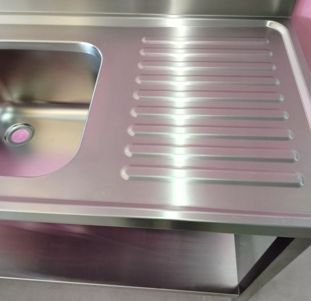 ♨️ RX - Fregaderos 2 Senos Iz y Escurridor