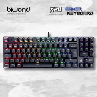 TECLADO MECÁNICO GAMING BIWOND K20 PRO TOURNAMENT
