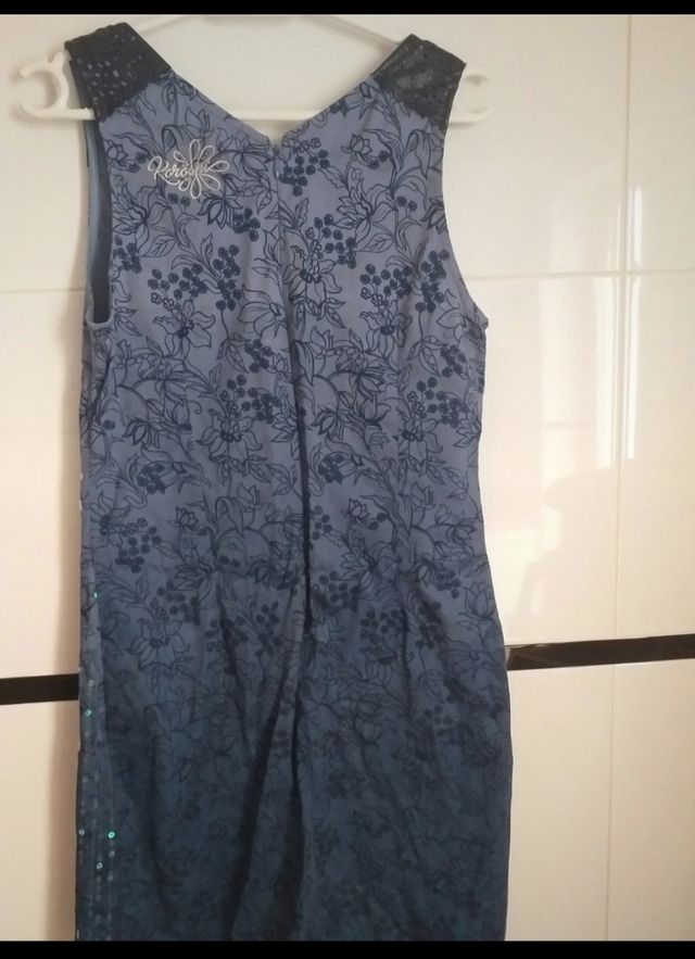 Vestido corto lentejuelas