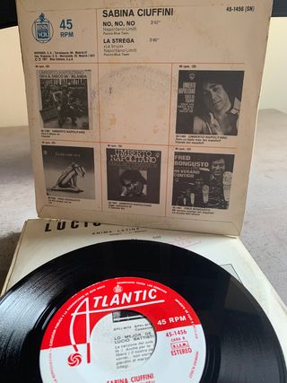 Single Sabina Ciuffini - No, No, No / La Strega