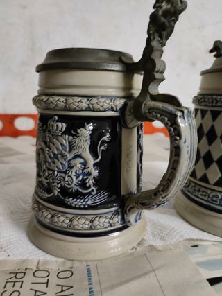 Boccali di birra antichi Germania